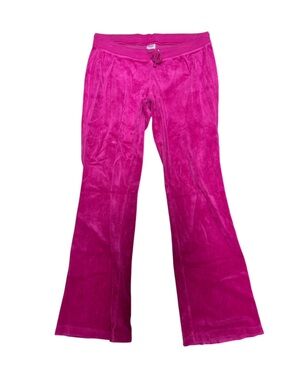 Hot Pink Velour Sweats